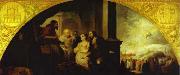 MURILLO, Bartolome Esteban Patrician John Reveals his Dream to Pope Liberius oil painting artist
